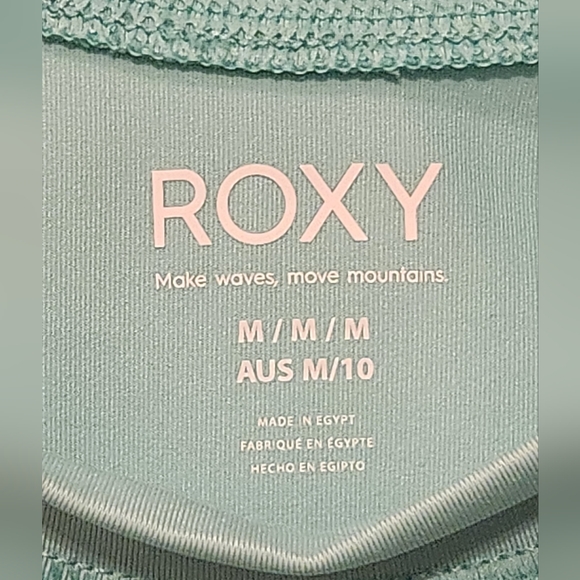 Roxy Whole Hearted Long Sleeve Rash Vest Size Medium Nwt - Picture 6 of 9